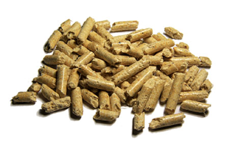 rice husk pellet