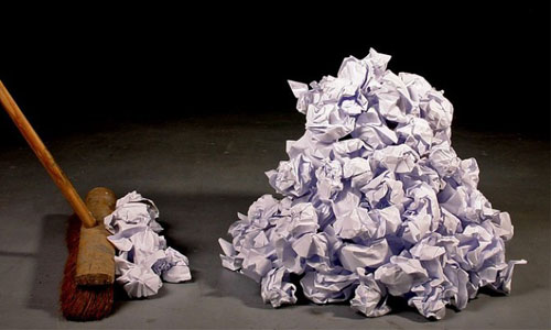 waste paper